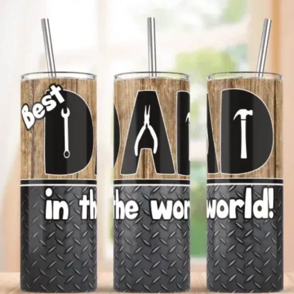 Best Dad In The World 20oz Tumbler